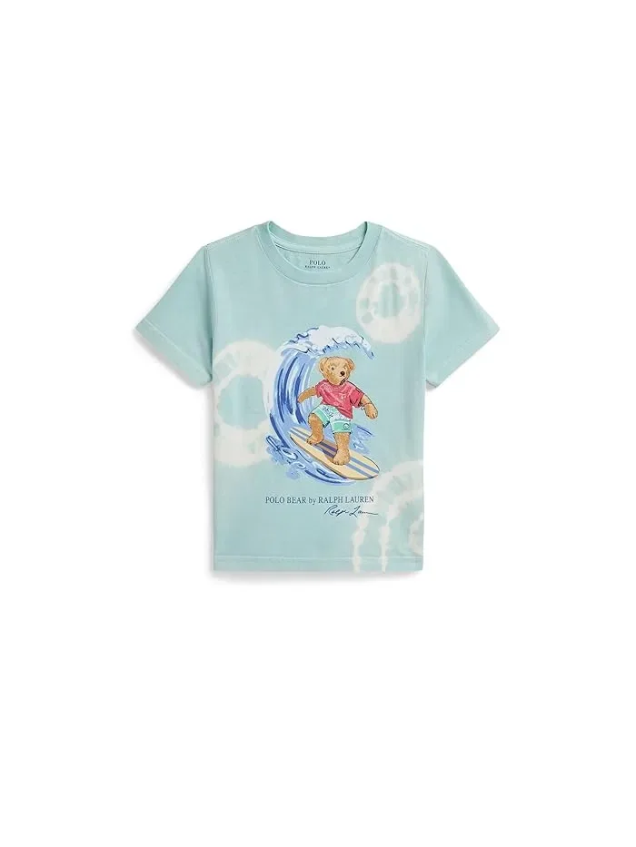 Футболка Tie-Dye Polo Bear Cotton Polo Ralph Lauren Kids — 1