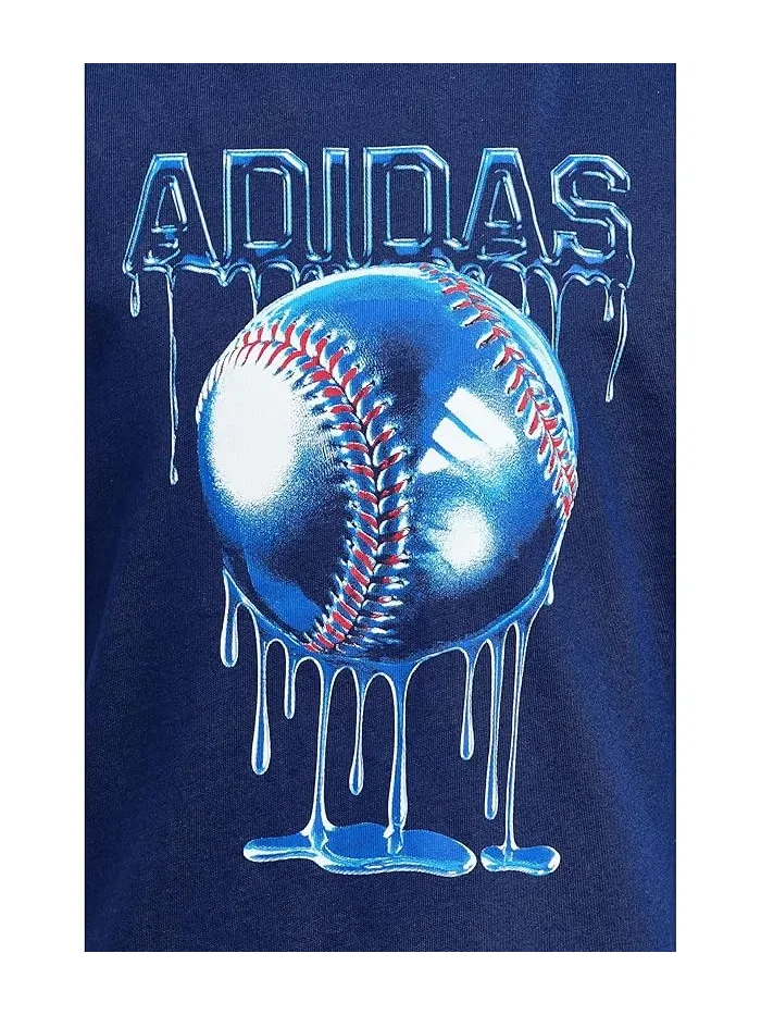 Футболка хлопковая Graphic Tee Adidas Kids — 3