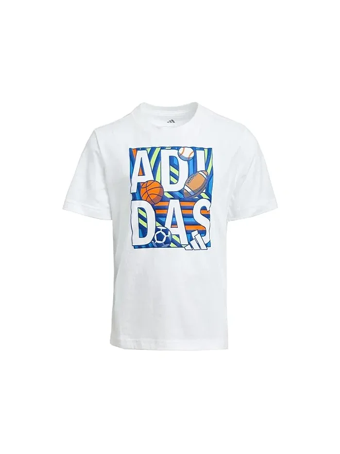 Футболка Graphic Tee Adidas Kids — 1