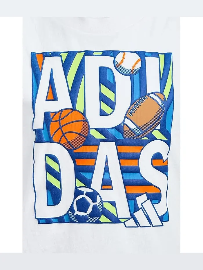 Футболка Graphic Tee Adidas Kids — 3