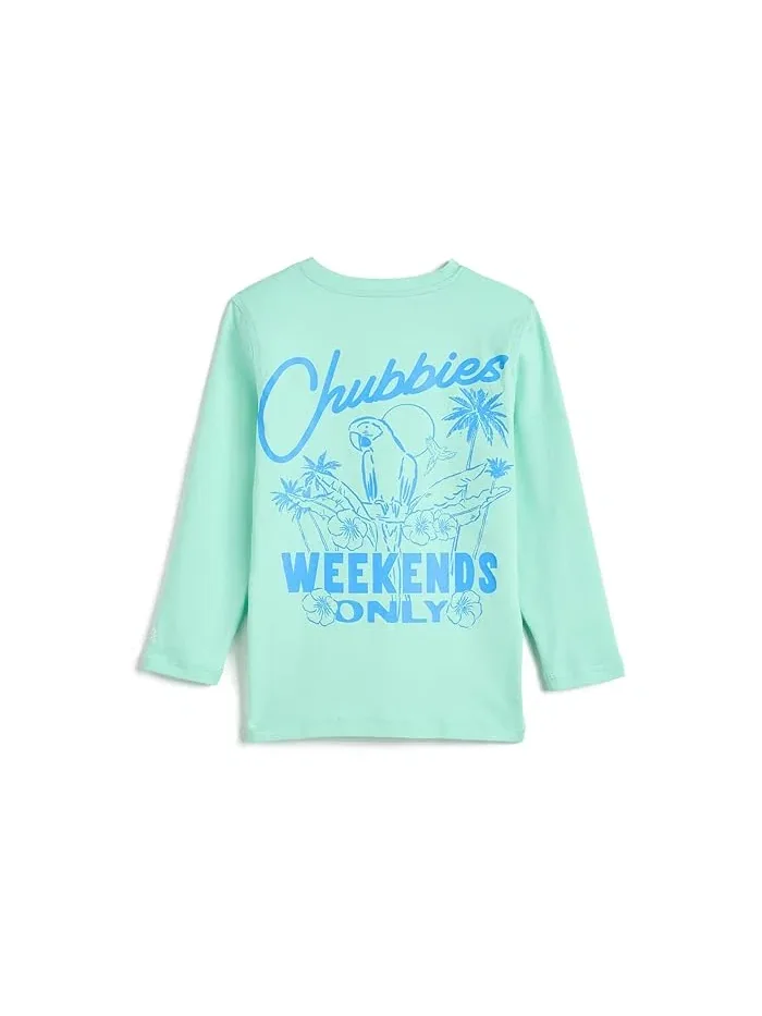 Футболка с принтом The Weekends Only Sun Shirt Chubbies Kids — 2