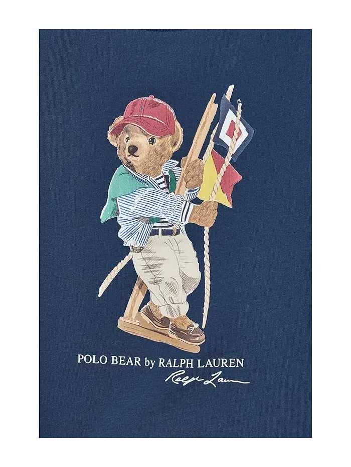 Футболка с медвежонком Polo Bear Cotton Jersey Tee Polo Ralph Lauren Kids — 3