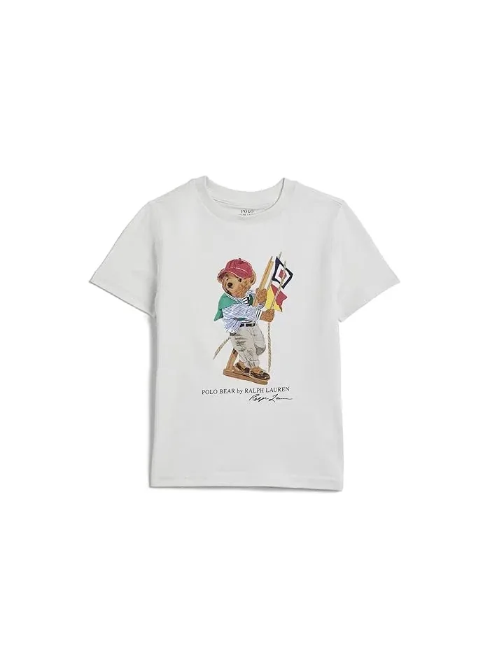 Футболка с медведем Polo Bear Cotton Jersey Polo Ralph Lauren Kids — 1