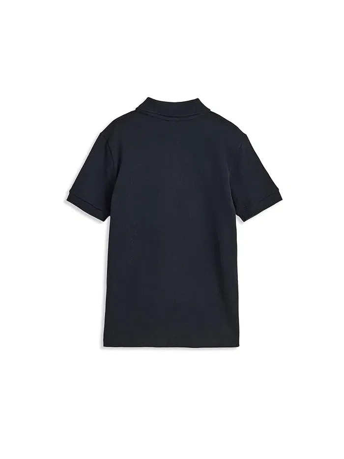 Футболка поло с цветными блоками Color-Blocked Pique Polo Lacoste Kids — 2