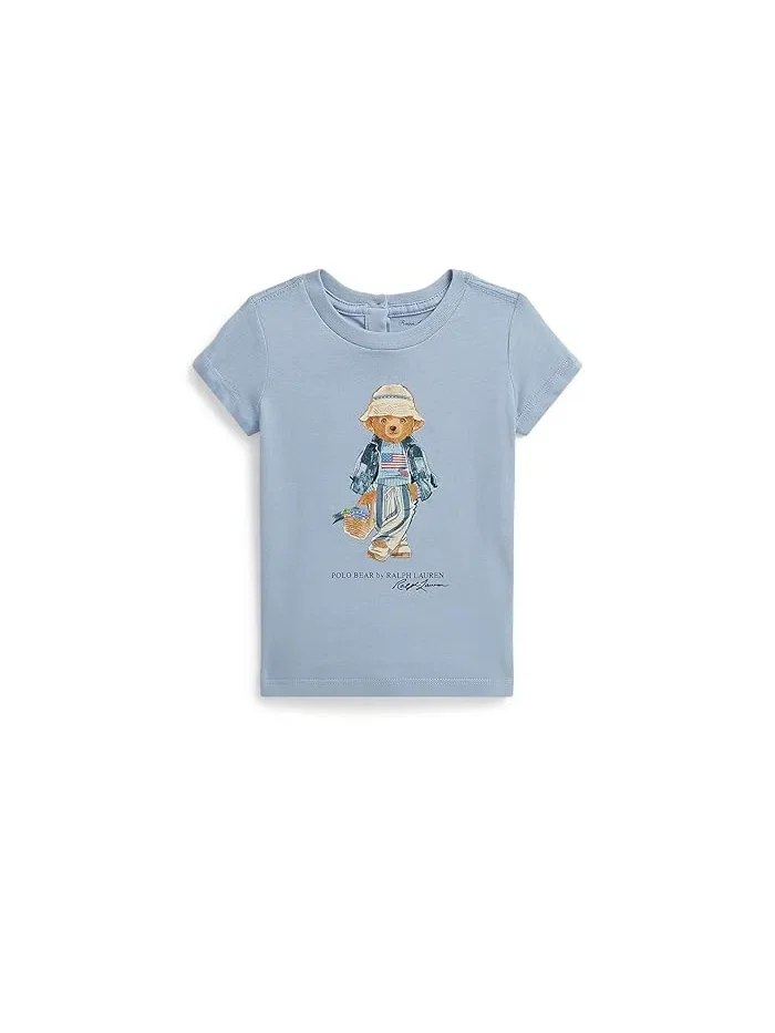 Футболка Polo Bear Cotton Jersey Polo Ralph Lauren Kids — 1