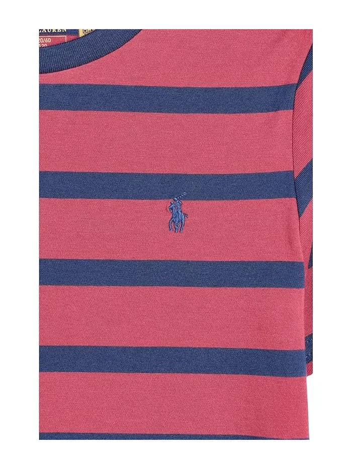 Футболка полосатая хлопок Striped Cotton Jersey Tee Polo Ralph Lauren Kids — 3