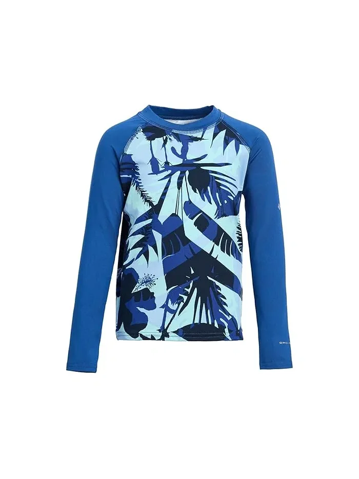 Футболка с длинным рукавом UPF 50 Sandy Shores Printed Long Sleeve Sunguard Columbia Kids — 1