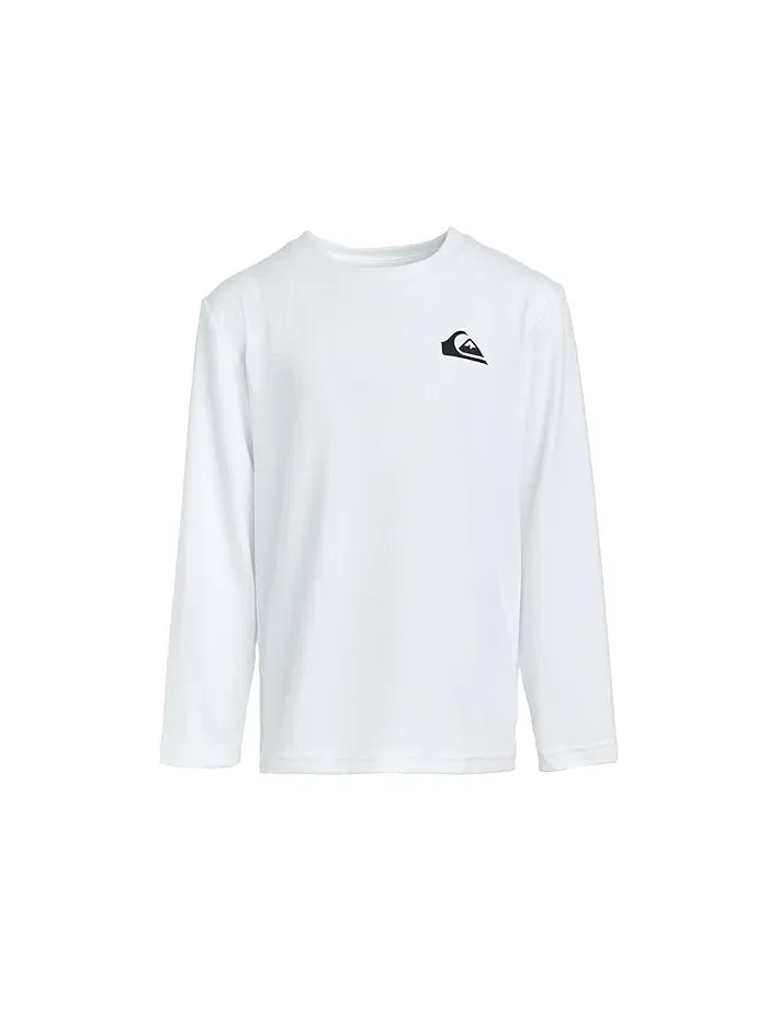 Футболка с длинным рукавом Everyday Surf Tee Quiksilver Kids — белый