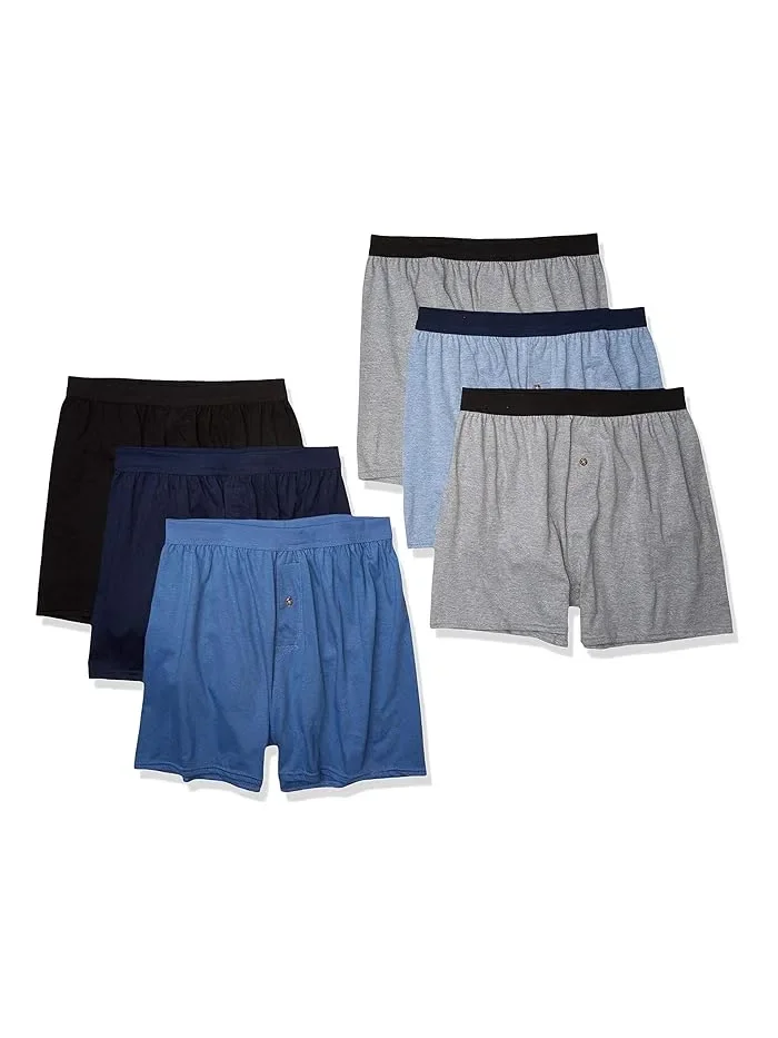 Боксеры Hanes Comfortsoft, Assorted - 6 Pack — 1