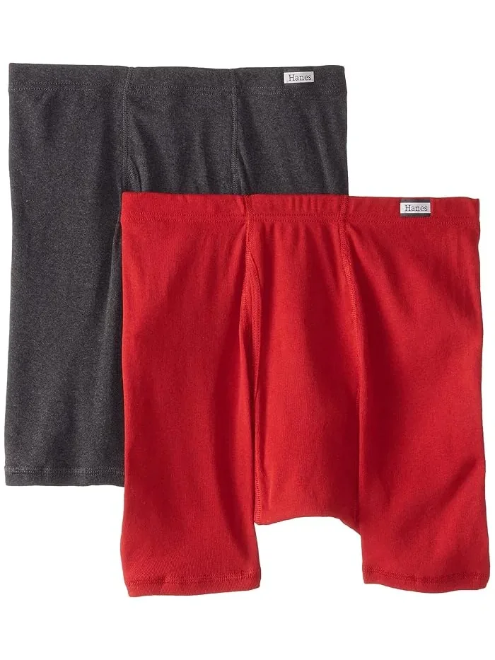 Боксеры с мягким поясом Hanes, Assorted 2-pack — 1