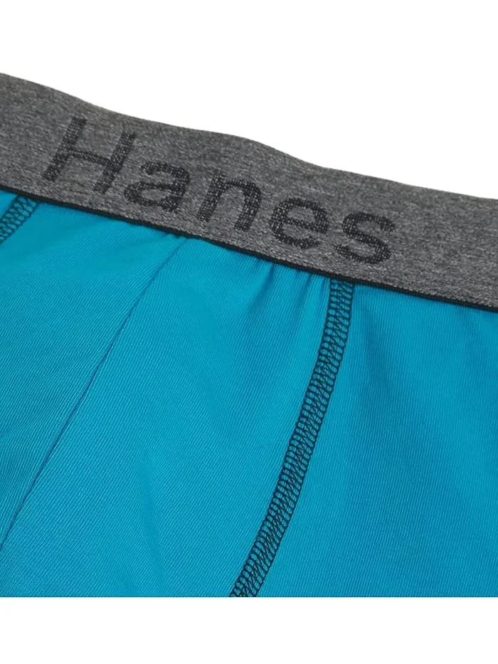 Боксеры 3-Pack Comfort Flex Fit Ultra Soft Stretch Hanes, Regular Leg Assorted — 2