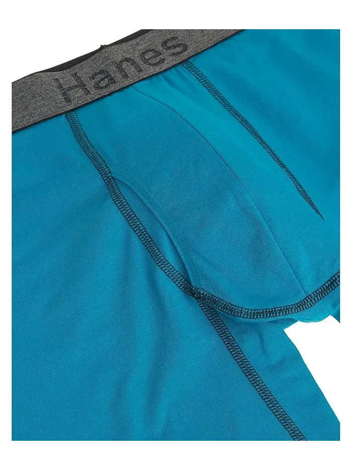 Боксеры 3-Pack Comfort Flex Fit Ultra Soft Stretch Hanes, Regular Leg Assorted — 3