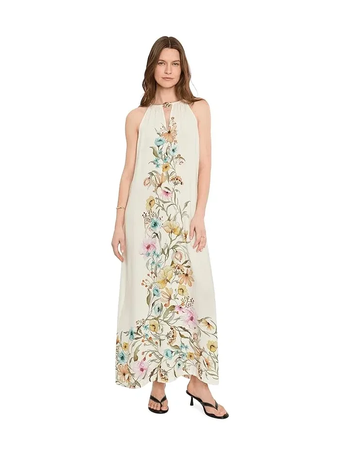 Платье макси с цветочным принтом Vince Camuto — 1