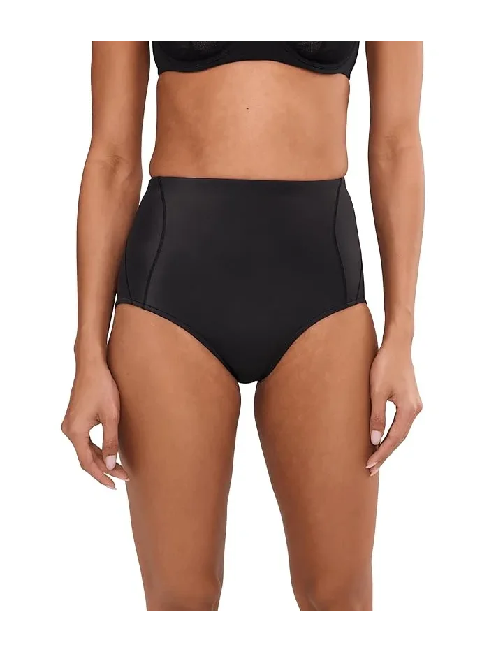 Корректирующие трусы высокой посадки Inside Magic At Waist Shaping Naomi & Nicole — черный
