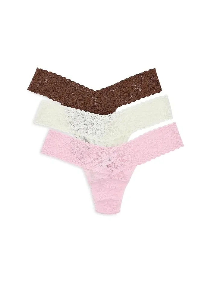 Трусы из кружева Signature Lace Ice Cream Multipack Hanky Panky — 1