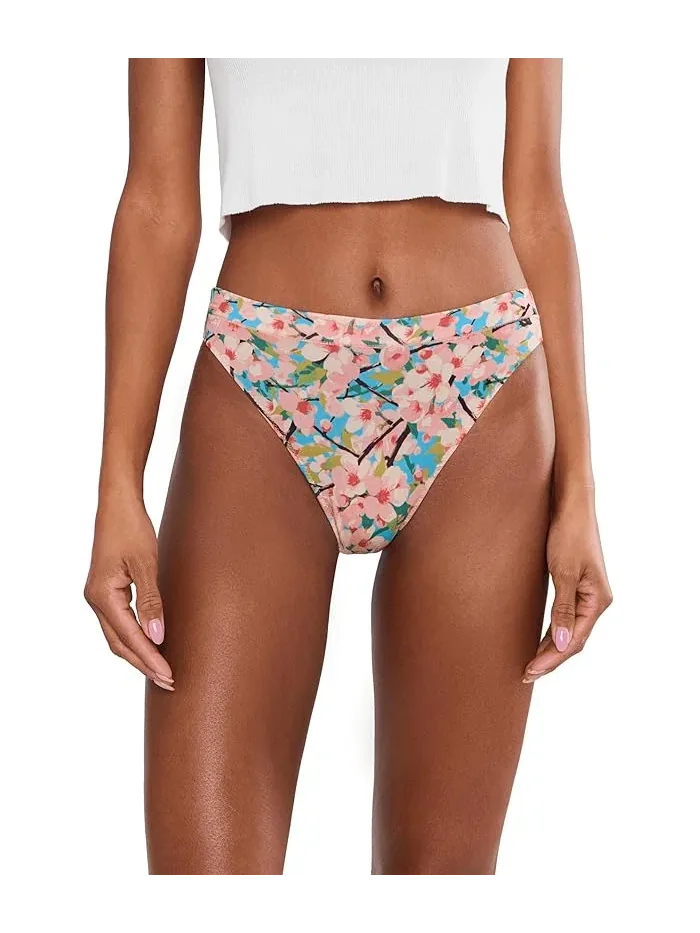 Бикини высокое бедро MeUndies — розовый