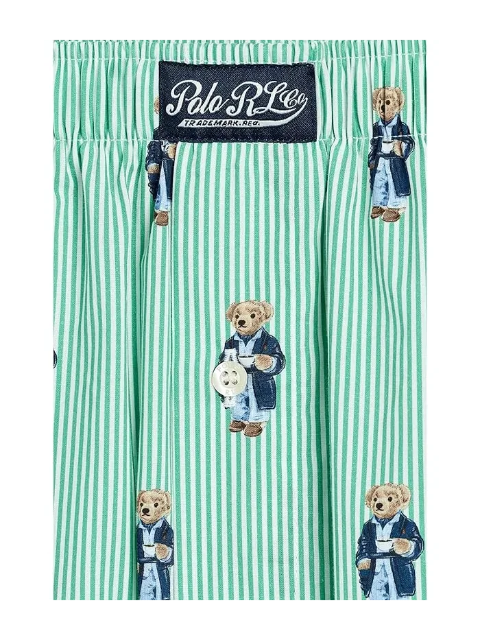 Трусы Woven Boxers Polo Ralph Lauren, Robinson Plaid/Morning Robe Bear Stripe/Spring Melon W/Boston Ro — 3