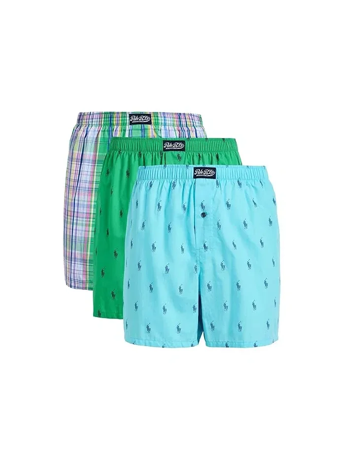Трусы Woven Boxers Polo Ralph Lauren — 1