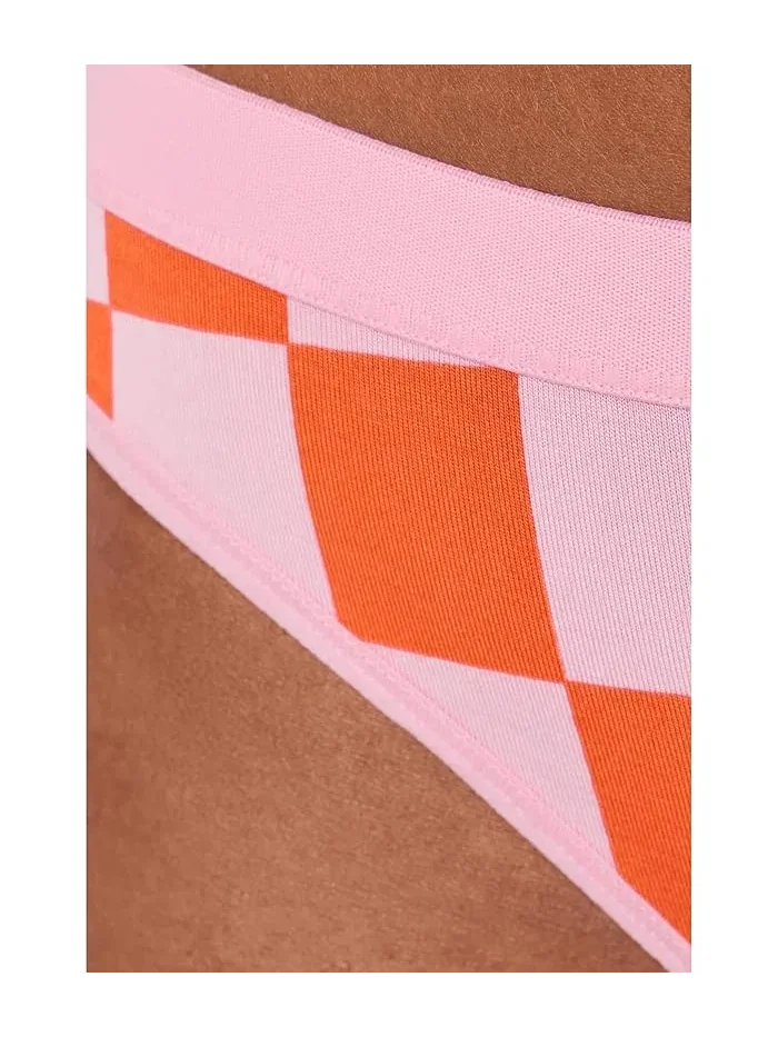 Трусы-танга модель UltraModal MeUndies, Cheeky Check — 4
