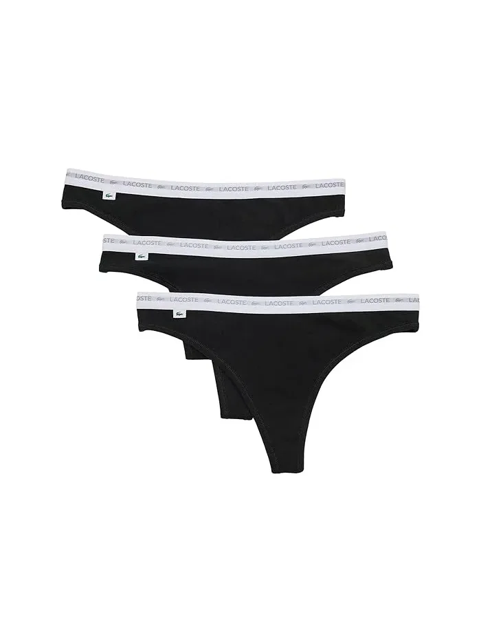 Трусы стринги 3-пак Lacoste — 1