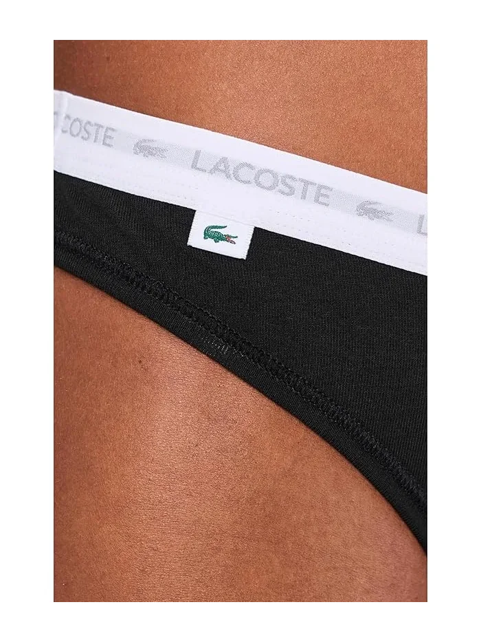 Трусы стринги 3-пак Lacoste — 4