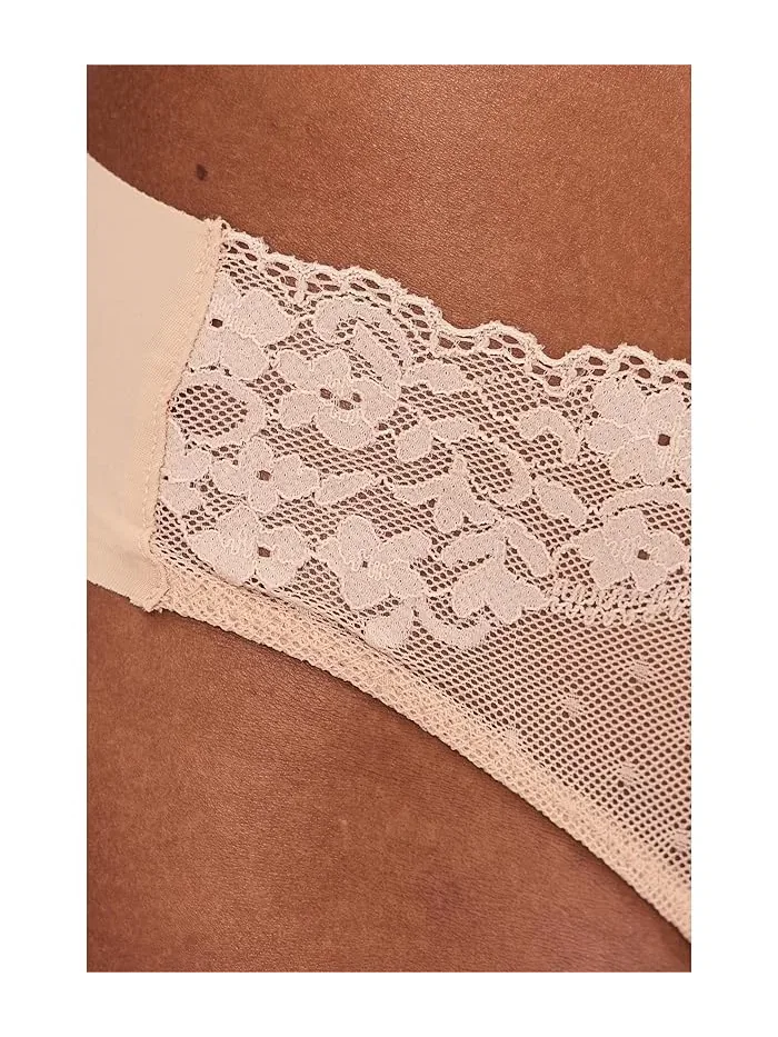 Трусы-танга Commando 2 Pack Double Take Lace Thongs — 4