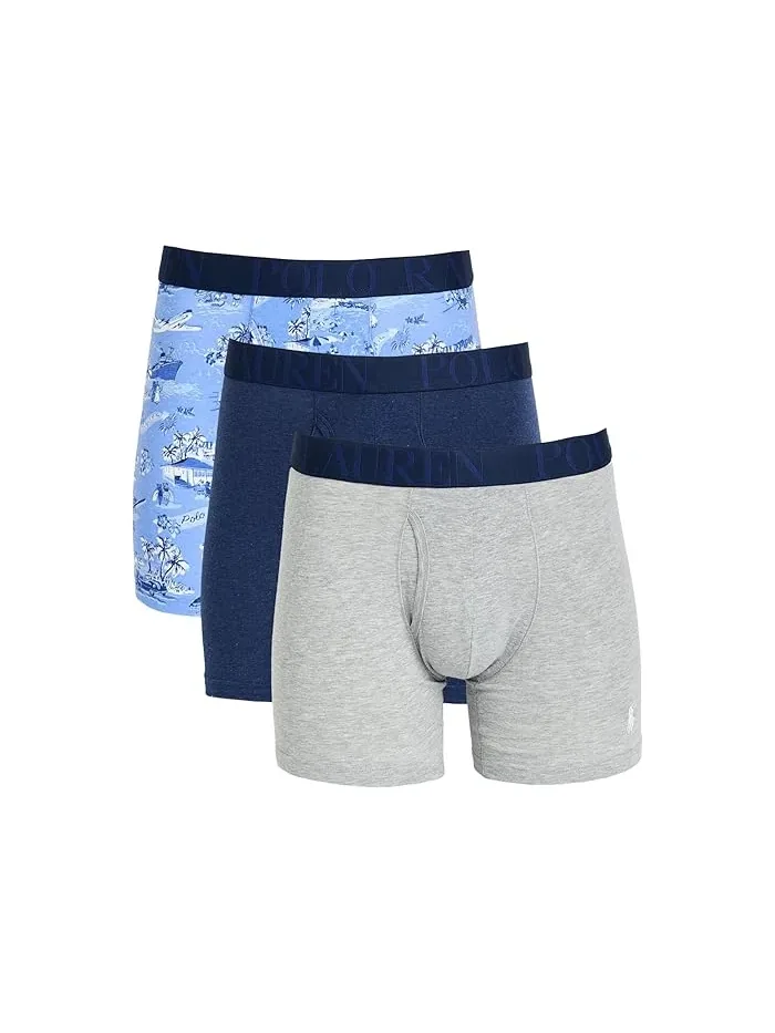 Трусы Classic Fit Stretch Boxer Briefs Polo Ralph Lauren — 1