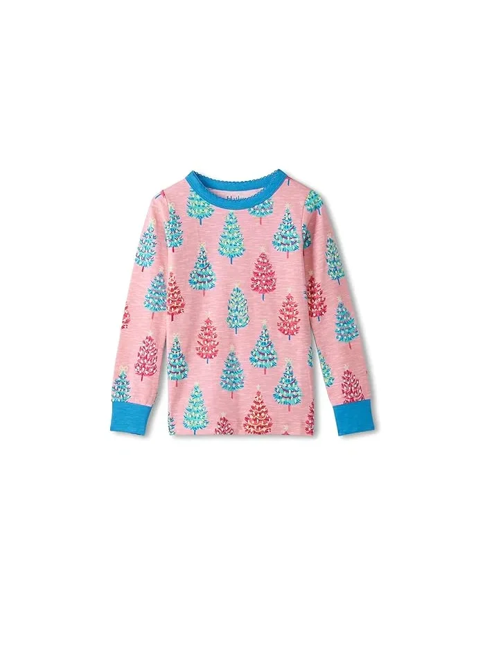 Пижама Stretch Cotton Pink, Hatley Kids — 2