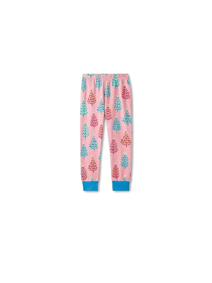 Пижама Stretch Cotton Pink, Hatley Kids — 3