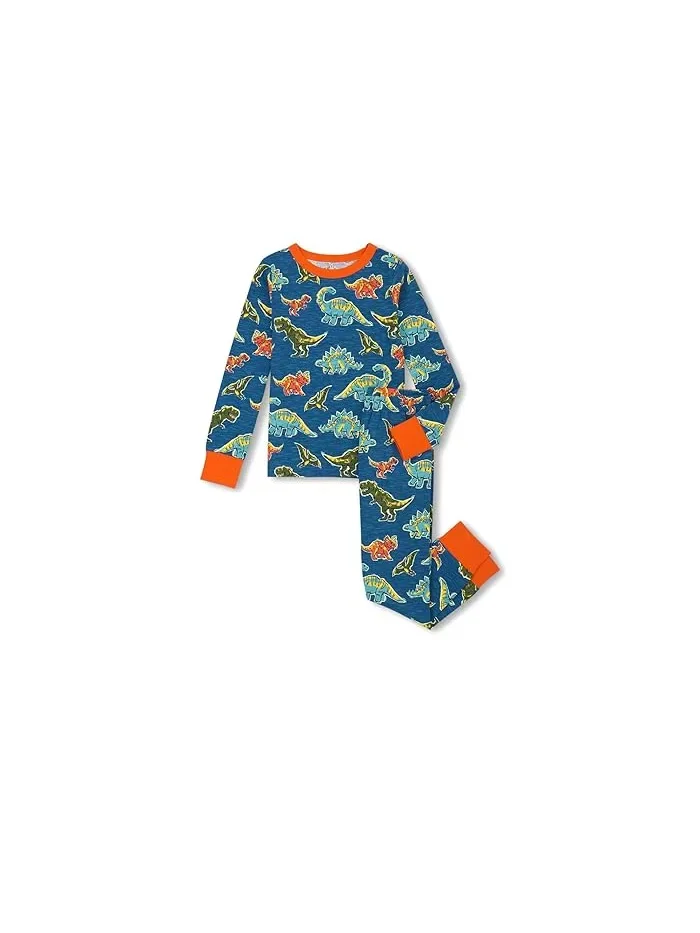 Пижама из хлопка с эластаном Stretch Cotton Pajamas Set Hatley Kids — 1