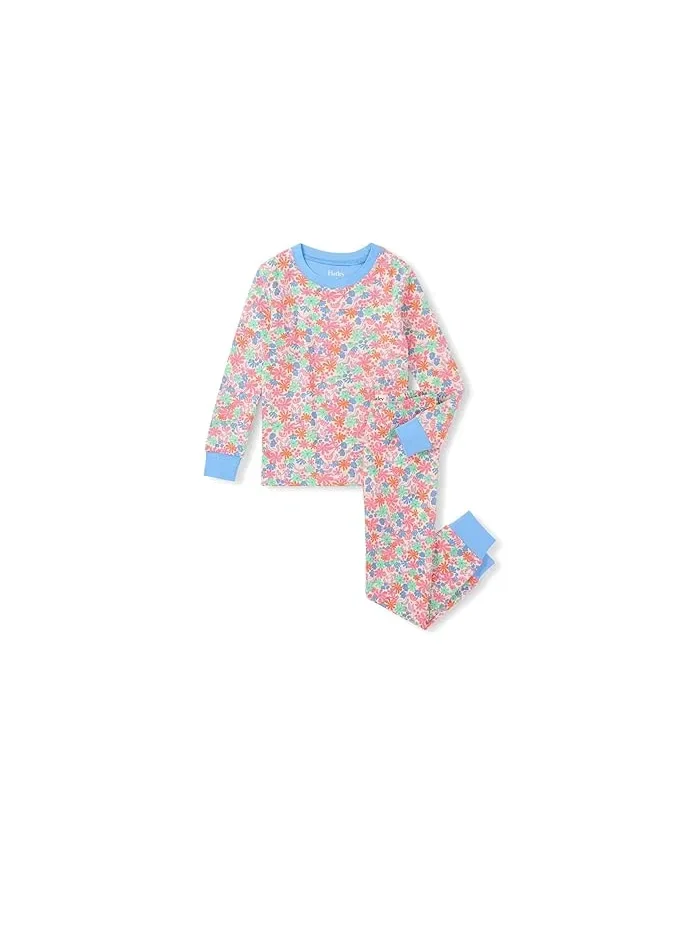 Пижама хлопковая Whimsical Flowers Hatley Kids — 1