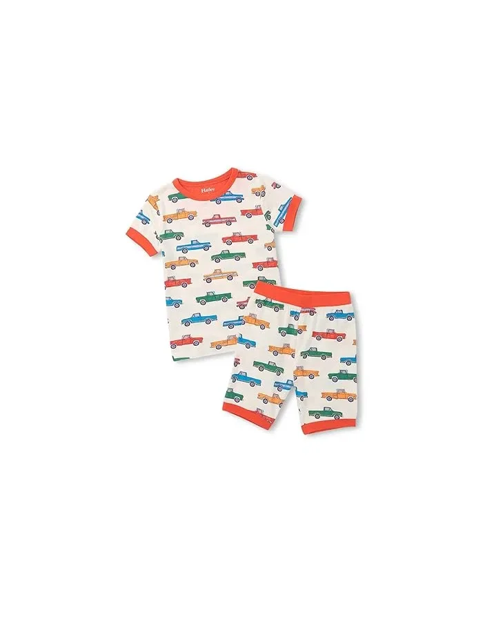 Пижама короткая с грузовиками Hatley Kids, Cami Lace — 1