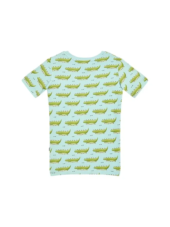 Пижама короткая принт Kickee Pants Kids — 2