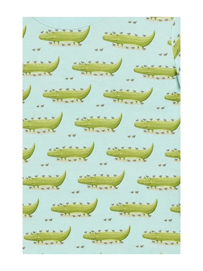 Пижама короткая принт Kickee Pants Kids — 3