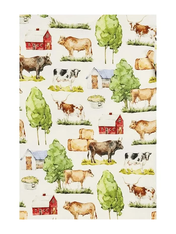 Пижама с принтом короткий рукав Print Short Sleeve Pajama Set Kickee Pants Kids — 3