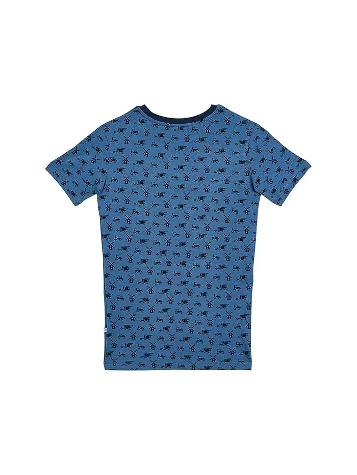Пижама с принтом короткий рукав Kickee Pants Kids — 2
