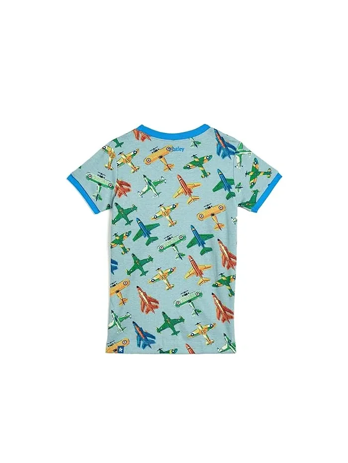 Пижама шорты с принтом самолетов Hatley Kids — 2