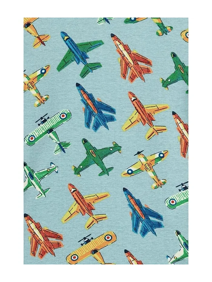 Пижама шорты с принтом самолетов Hatley Kids — 3