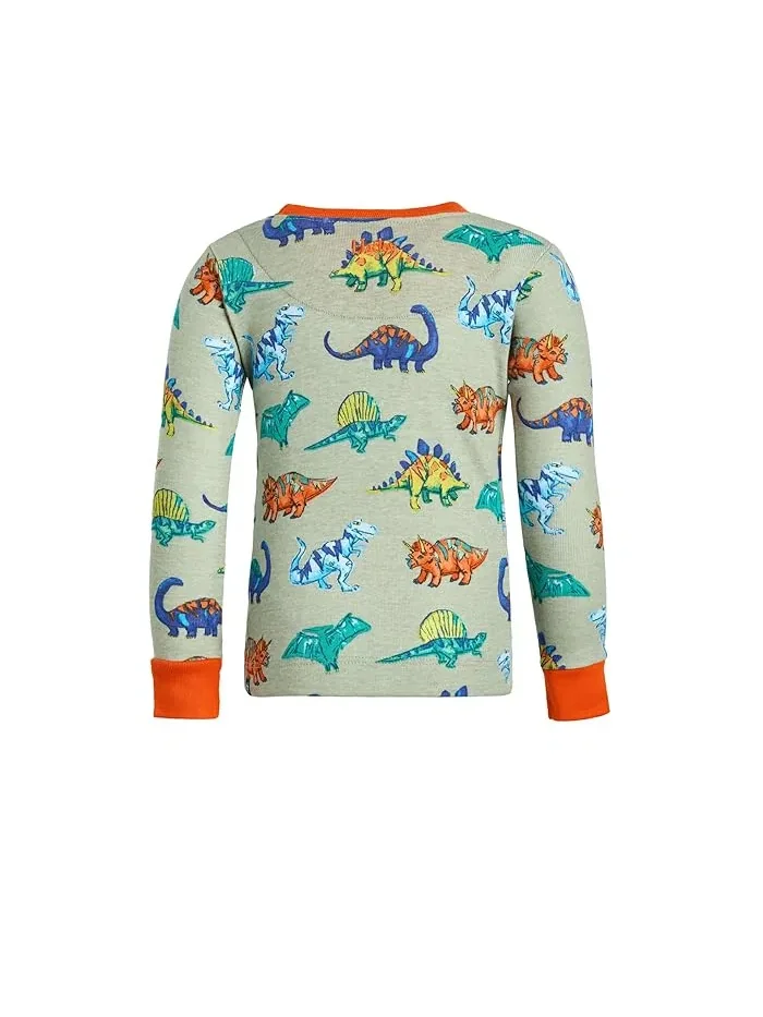 Пижама хлопковая Dino Party Hatley Kids — 2