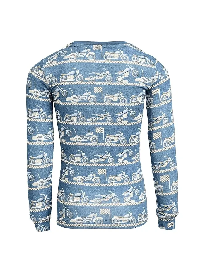 Пижама с принтом длинный рукав Kickee Pants Kids — 2