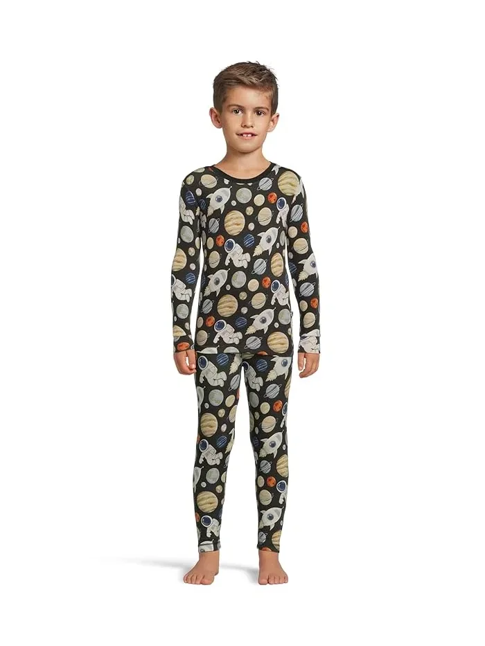 Пижама с принтом длинный рукав Kickee Pants Kids — 1