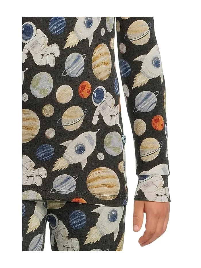 Пижама с принтом длинный рукав Kickee Pants Kids — 3