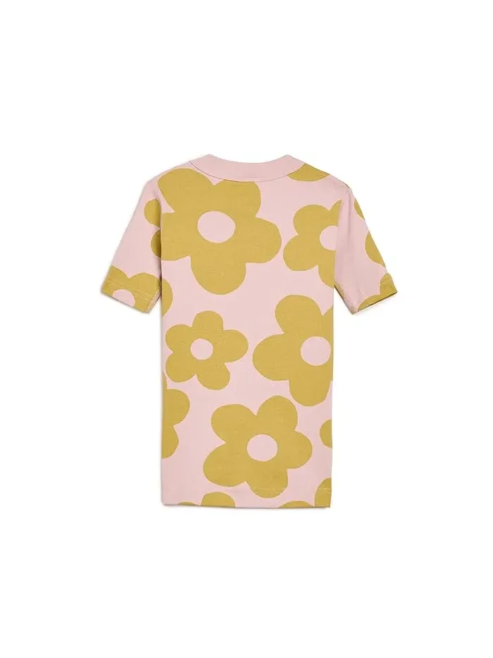 Пижама HannaJams Print Short John Set Hanna Andersson — изображение 2 из 3, розовый