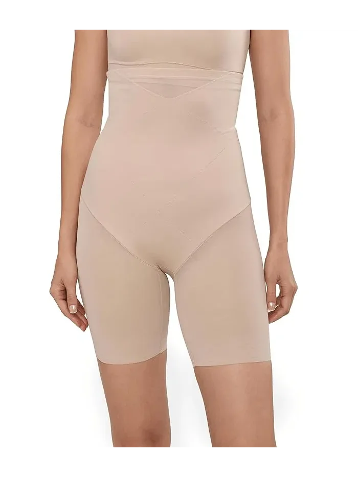 Утягивающие шорты Tummy Tuck Hi-Waist Naomi & Nicole — бежевый