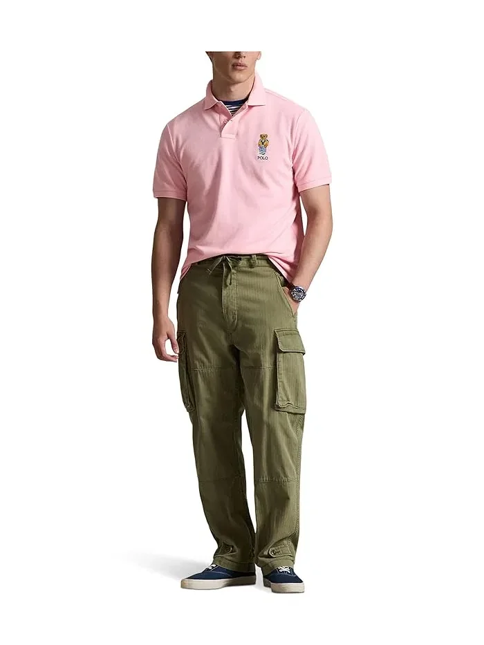 Футболка поло с вышивкой медведя Classic Fit Polo Ralph Lauren — 2