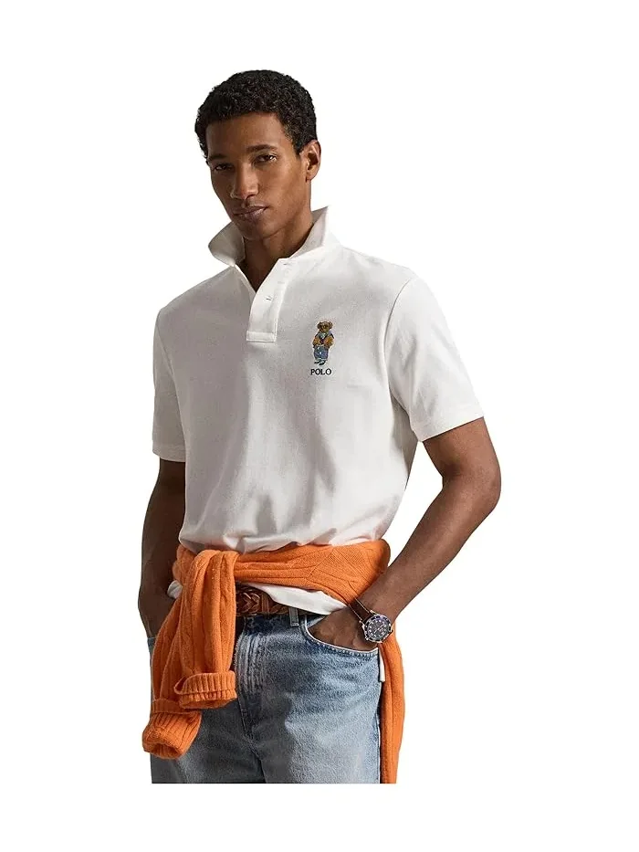Поло Polo Ralph Lauren Classic Fit Polo Bear Mesh — 4