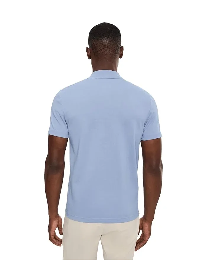 Поло Lacoste Regular Fit Colour-Block Piqué, Aphylla/Blackbird — 4