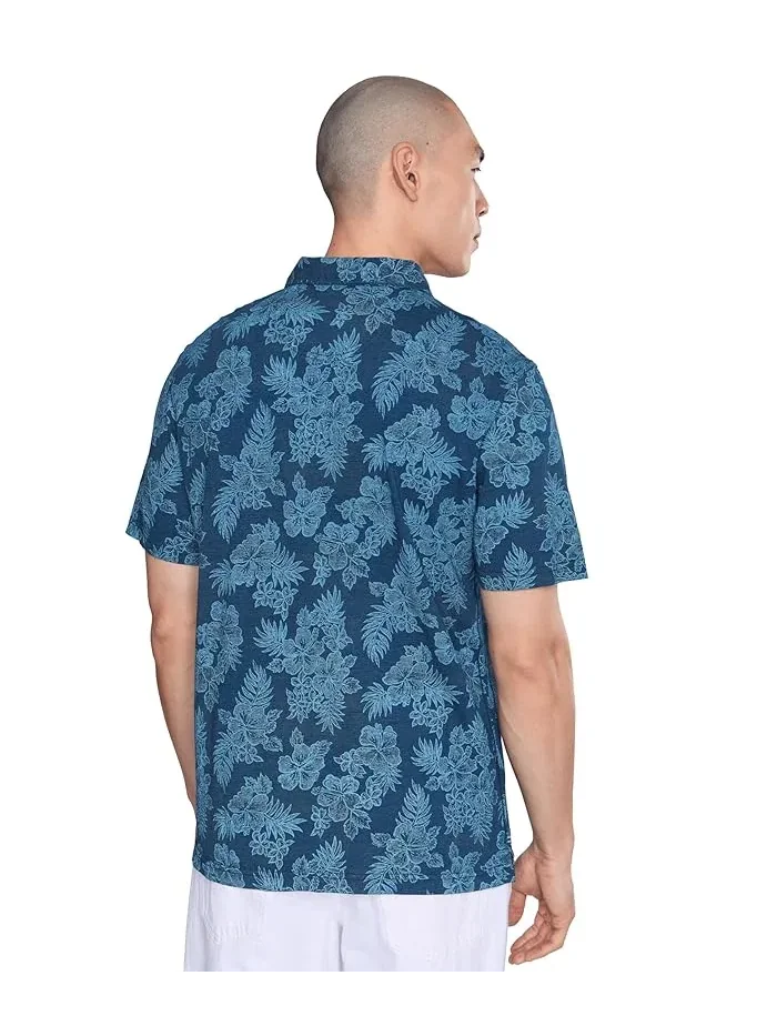 Поло с принтом Azul Hibiscus Tommy Bahama — 4
