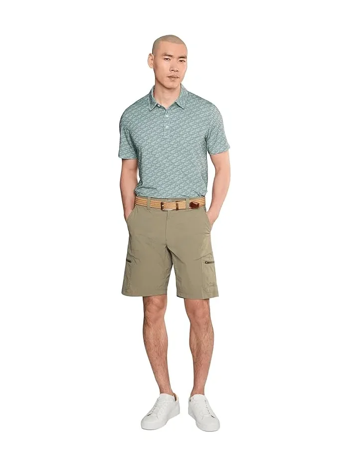 Полочная рубашка с коротким рукавом Comfort Stretch Performance Party L.L.Bean, Faded Sage Fish — 2
