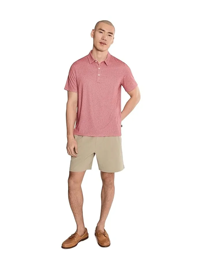 Футболка поло Comfort Stretch Performance Party L.L.Bean, Sienna Brick Buoy — 2